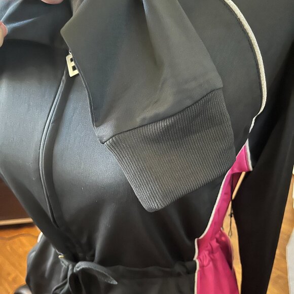 BCBGMAXAZRIA Zip Front Two tone Jacket NEW $199 - Picture 6 of 9